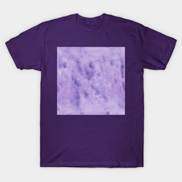 Purple Galaxy Dye T-Shirt by Carolina Díaz